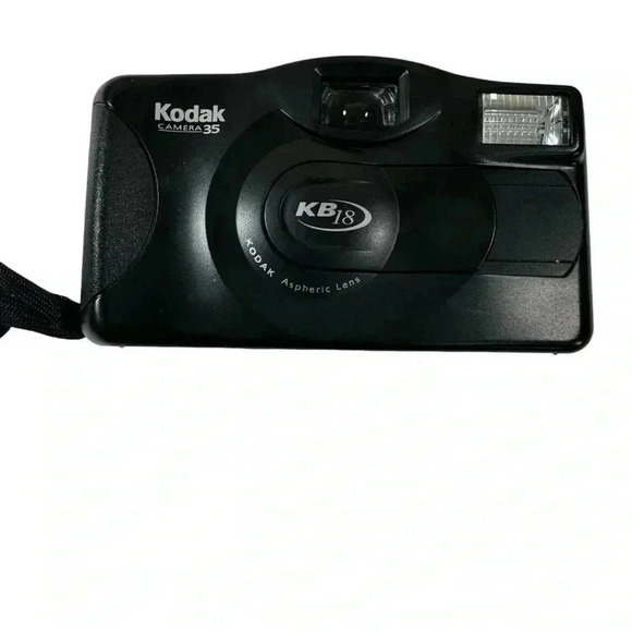 Vintage Kodak KB18 Point & Shoot 35mm Film Camera Pocket - Untested For Parts - Picture 2 of 9
